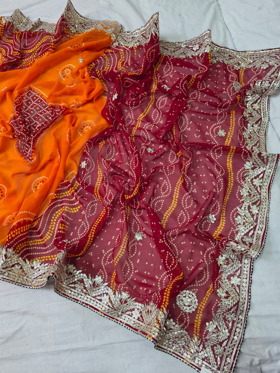 Handmage Gotapatti Saree